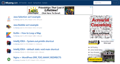 Desktop Screenshot of mkyong.com